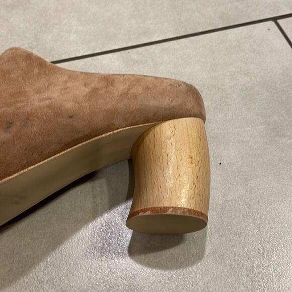 JEFFERY Campbell woman’s light tan suede mules - Picture 9 of 10